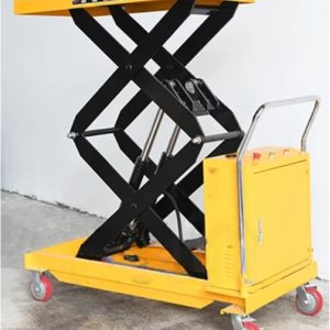 Xe nâng mặt bàn điện 1 tấn cao 1.7m
